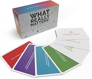 metaFox What Really Matters! | 80 values cards for coaching, workshops & therapy | Sturdy coaching c