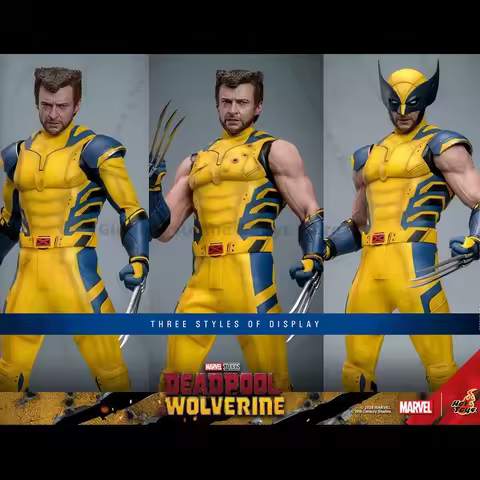 24-hour Shipping HOT TOYS HT Wolverine MMS754 Deadpool and Wolverine 1/6 Luxury Edition Movable Mode