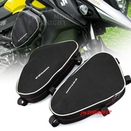 Motorcycle Frame Crash Bars Waterproof Bag Tool Placement Travel Bag For Suzuki V-Strom DL650 DL1000 For Givi For Kappa