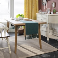 Jacquard Houndstooth Table Runner Wedding Dining Restaurant Table Cloth Cover Hotel Home Festival Pa