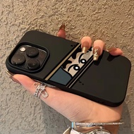 Casing iPhone 11 13 14 15 16 17 Pro Max Crayon Shin-chan Peeking Case For iPhone 6PM 15PM 14PM 12PM