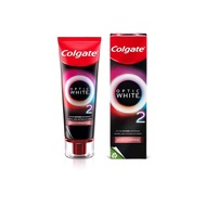 Colgate Optic White O2 85g. คอลเกต ยาสีฟัน อ๊อพติค ไวท์ โอทู 85 กรัม (อะโรมาติค / พีช ออสแมนตัส)