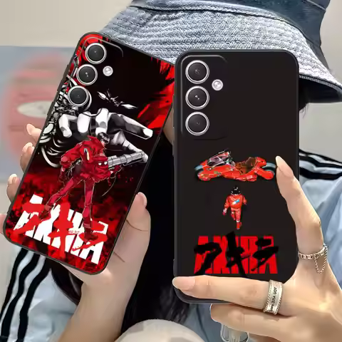 Fashion Akira Mobile Phone Case for Samsung Galaxy S25 S24 S23 S22 S21 S20 Note20 Plus FE Ultra Colo