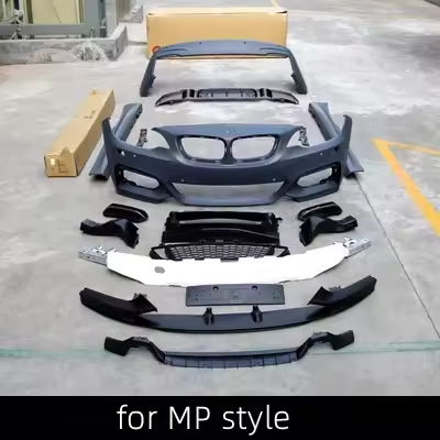 Body Kit For BMW 2 series F22 F23 Upgrade to MT MP Style Kit Front Rear Bumper Grill Side Skirt Rear