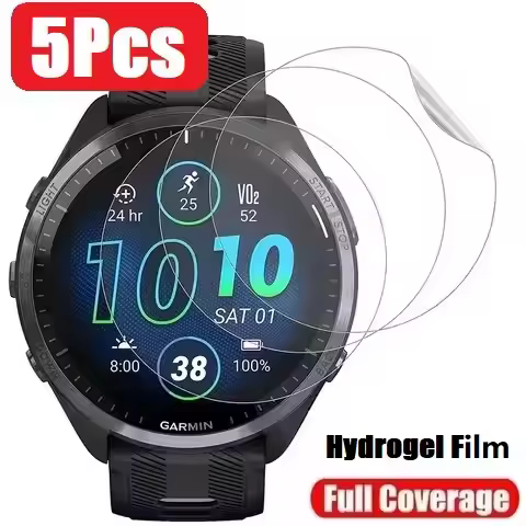 1-5Pcs Hydrogel Film For Garmin Venu 2 Plus 2S 3 3S 4 Screen Protector Cover For Garmin Vivoactive 4