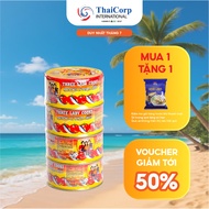 Lốc 4 Hộp Cá Hộp Sốt Cà 3 Cô Gái (190g/Hộp)