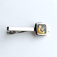 Planet 【Topaz】 七寶燒領帶夾 純銀胎釉七寶