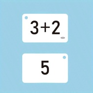 270pcs Math Flashcards Set - Addition & Subtraction Facts Within 20, Includes Numbers & Symbols - Fu