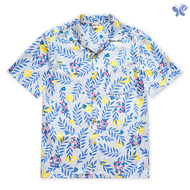 Adult Oversized Relax Shirt เสื้อเชิ้ตฮาวายทรงโอเวอร์ไซส์ พิมพ์ลายดอกมะเฟืองสีสันสดใส สวมใส่ได้ทั้งผ