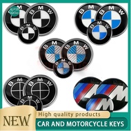 3pcs For BMW E60 E39 E34 E46 E32 82mm Car Front Hood Emblem 82mm Auto Trunk Tail Badge Steering Whee