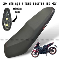 Yên gọt 2 tầng Exciter 150 - Yên Ex150 Mút Vàng
