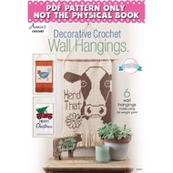 Crochet Pattern - Decorative Crochet Wall Hangings Pattern PDF