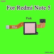 Davitu Electrical Equipments Supplies - cltgxdd touch ID Fingerprint Sensor scanner Flex Cable Ribbon Connector For Xiaomi Redmi Note 5 /Note5 PRo Dual AI camera - (Color: Pink)