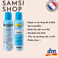 [Hàng Ðức] Dòng sản phẩm Balea AQUA Kem dưỡng ẩm da mặt Roll-On vùng mắt Xịt khoáng