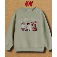 NEW ORIGINAL HM KIDS GIRL CREWNECK SWEATER