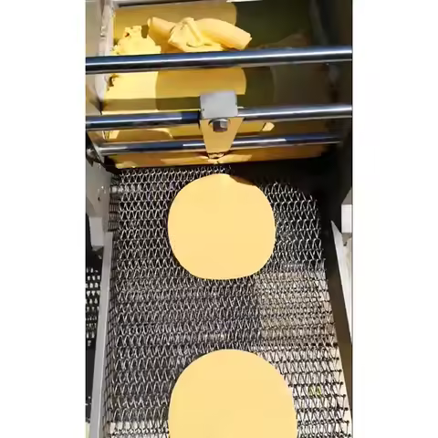 Yellow Corn Flower Flour Maiz Tortilla Wraps Pita Bread Making Machine Manual Manufacturer Trade Tor