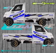 Stiker mobil pickup new carry sticker body samping mobil pickup new carry L300 grandmax stiker mobil