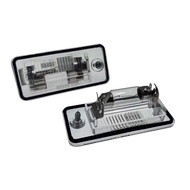 1 pair 8E0807430A 8E0807430B Number License Plate Light Lamp For Audi