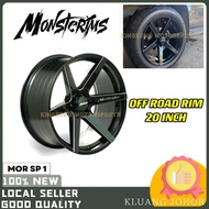 MONSTERIMS RIM 4X4 4WD MOR-SP1 OFF ROAD RIM 4X4 ORIGINAL RIM 20x9jj ET10 20 Inch 6x139.7 (Set)