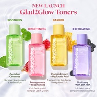 【Toner Collection】Glad2Glow Pomegranate Niacinamide Brightening/Blackberry  Exfoliating / Propolis/C
