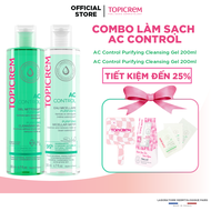 [Combo làm sạch AC Control] Combo tẩy trang và rửa mặt AC Control Purifying Micellar Water 200ml và 