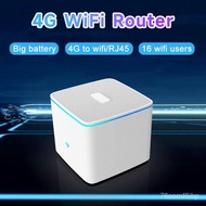 4G WIFI router built-in baery CPE SIM  WiFi modem Hotspot 16 wifi ers RJ45 WAN LAN LTE wireless router