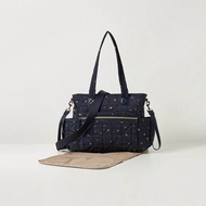 Babyshop Giggles All-Over Star Print Quilted Diaper Shoulder Bag