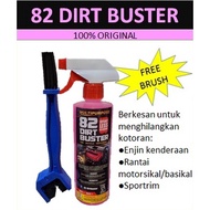 82 Dirt Buster FREE Chain Brush. 82 dirtbuster cleaner rantai motor bike