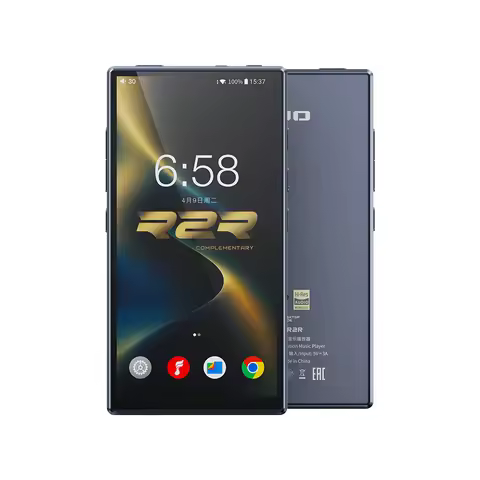 FiiO M33 R2R Digital Audio Player MP3 XMOS XU316 chip with True R2R DAC Snapdragon 680 8GB+128GB 5.5