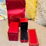 原廠Cartier卡迪亞三環戒的包裝盒全套