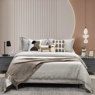 Furniture Matching Bedding Children's Exhibition Hall Model Room Youth Cream Style Dopamine Bedding