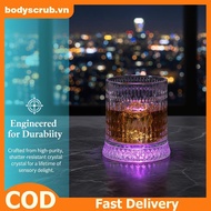 BB 360° Turntable Glass Cup with LED Base Ideal for Sophisticated Parties VN
