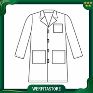 Dozens of White Laboratory Suits (12 Pcs) Puncak 8.8 August