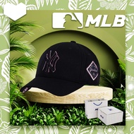 MLB หมวกเบสบอลโลโก้เพชร New York Yankees ปักสามมิติแบบปรับได้