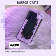 CASETIFY MIRROR CAT OPPO A74 4G A95 4G A57 2022 A77S REN0 5 REN0 7 4G REN0 8 4G REN0 8T 4G REN0 6 4G