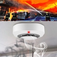 [Ready Stock]Photoelectric Smoke Detector, Smoke Alarm, Fire Alarm, 433Mhz Detection Sound Sensor  W