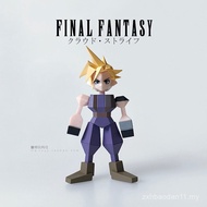 New Product Japan SQEX Final Fantasy 7 Claude Pixel Polygonal Doll Figure Toy Model
