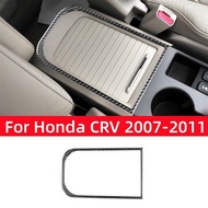 :{-- “สำหรับฮอนด้า CRV 2007 2008 2009 2010 2011อุปกรณ์เสริมคาร์บอนไฟเบอร์ภายในรถยนต์ช่องพักแขนสติกเกอร์ตกแต่งนาฬิกาติดผนัง