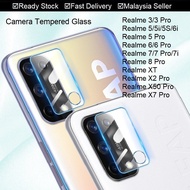 Oppo Realme 8 Pro 7 7i 6 5 5i 5S 6i 3 X50 Pro X7 Pro XT X2 Pro X2Pro Back Camera Tempered Glass Prot