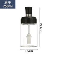 玻璃鹽糖調味罐套裝 廚房調味瓶組合 調味料罐子 調味盒 調料盒- 普通油刷款 均碼