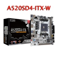 ONDA A520 Motherboard Mini-ITX A520SD4-ITX-W AM4 Motherboards for Ryzen 3000 4000 5000 Series Proces