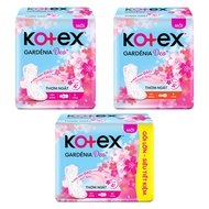 [Gift not for sale] 3 Packs of Kotex Gardenia Deo+ SMC Cherry Blossom BVS 8 pieces_02397