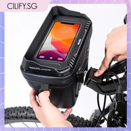 [Cilify.sg] WILD MAN MTB Bicycle Handlebar Bags Touch Screen Front Frame Bag for M365