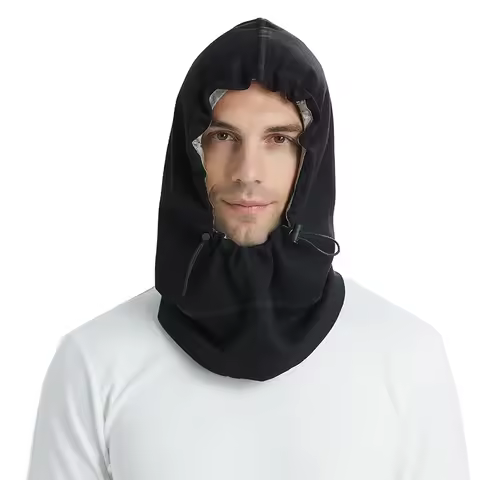 Unisex Anti-radiation Headgear Electromagnetic Radiation Protective Silver Fiber Hood Cap Protect He