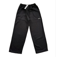 DECOST - Black Loose Baggy Fleece Sweatpants - SALSA Sweatpants Baggy Uniqlo