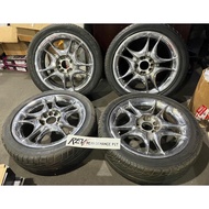 Second hand Wheel tire with rim 17 inch 5x114.3 (self collect)