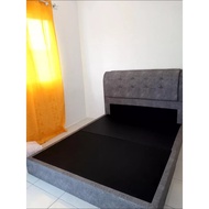 𝙏𝙀𝙍𝙈𝙐𝙍𝘼𝙃 Katil Super Single Baldu Kelabu DV01