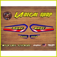 ❃ ❊ ▼ ▱ Rusi Macho 125/150/175 stock sticker decals