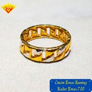 Cincin Emas Kuning 387 Kadar Emas 700