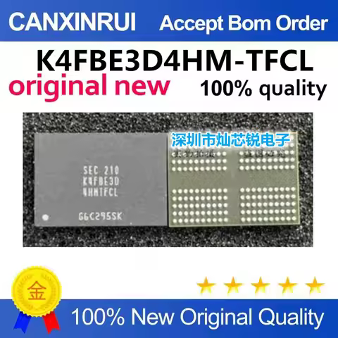 New original K4FBE3D4HM-TFCL 4GB LPDDR4 4266Mbps chip IC 200 ball RAM